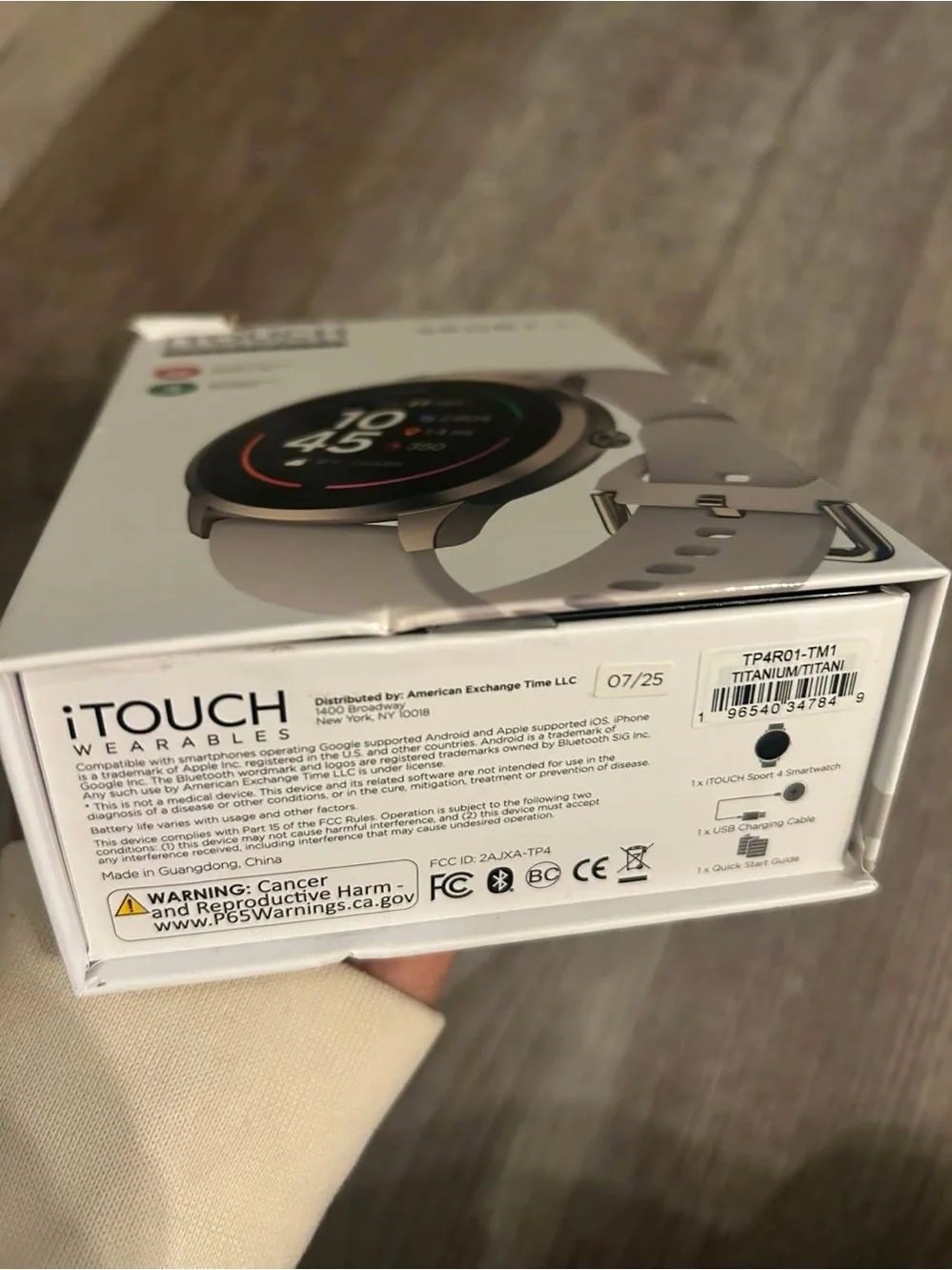 ⌚ iTOUCH Sport 4 Smartwatch – New in Box